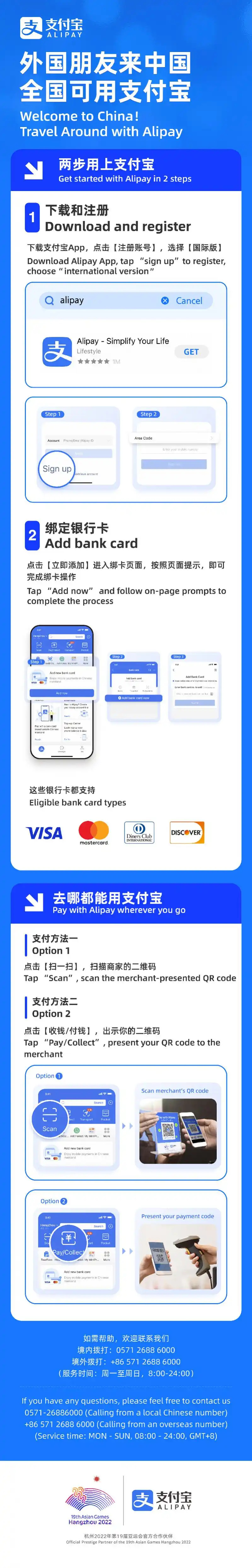 Set up Alipay & WeChat Pay - MFW | China Travel Guide